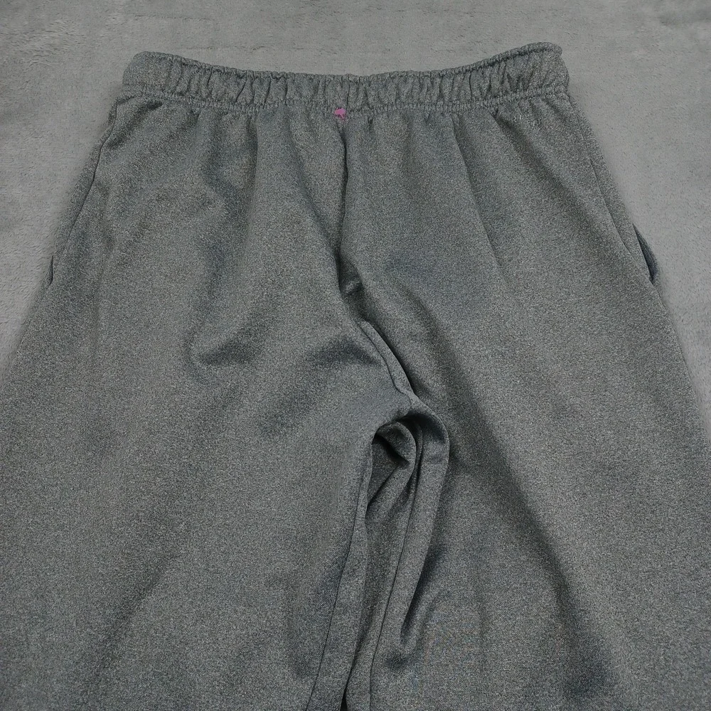 Nike Joggers Mens Large Gray Pockets Fleece Dri Fit Casual Drawstring